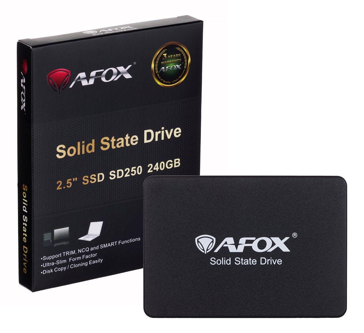AFOX SSD 240GB TLC 555 MB/S SD250-240GN — zdjęcie 2