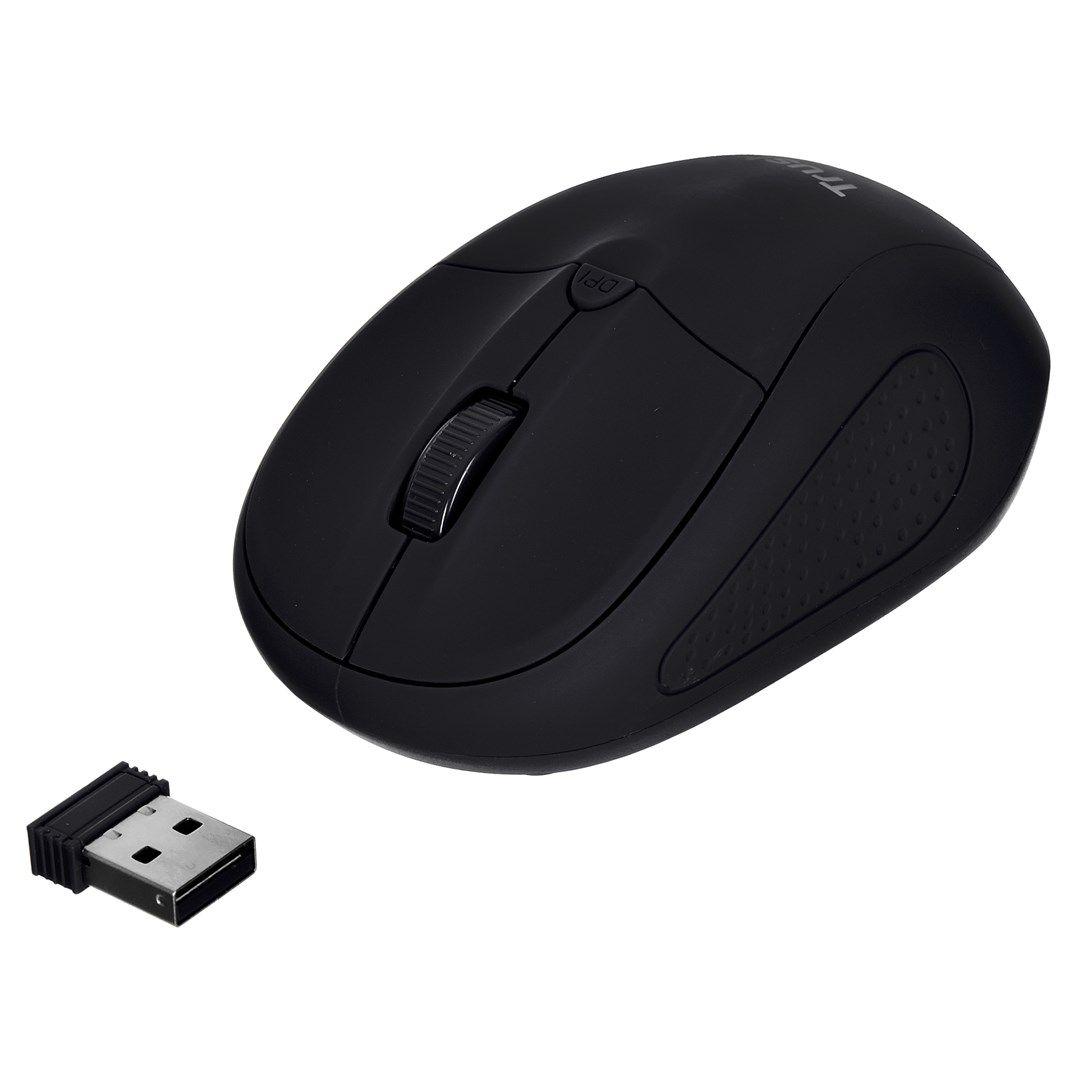 Mysz TRUST Primo Wireless Mouse matt black — zdjęcie 7