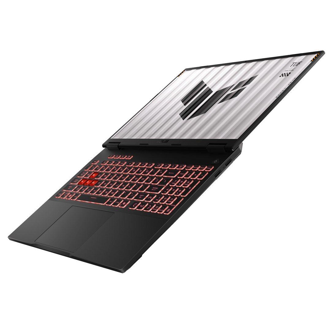 ASUS TUF Gaming A16 FA608UM-R7165 Ryzen 7 260 16.0"FHD+ 165Hz IPS-level AG 16GB DDR5 SSD512 GeForce RTX 5060 8GB GDDR7 WLAN+BT LAN Cam1080p 90WHrs NoOS Jaeger Gray — zdjęcie 8