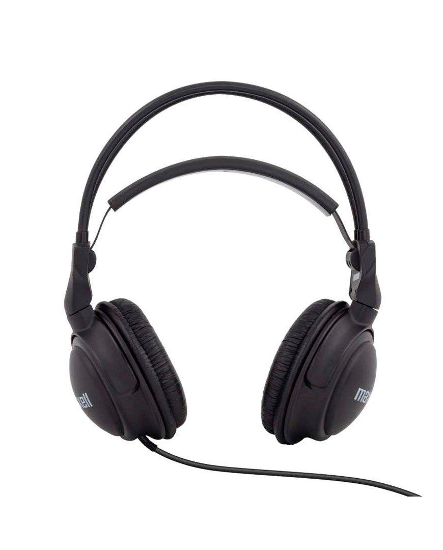 MAXELL HOME STUDIO Słuchawki Headphones czarne, idealne do domowego studia — zdjęcie 2