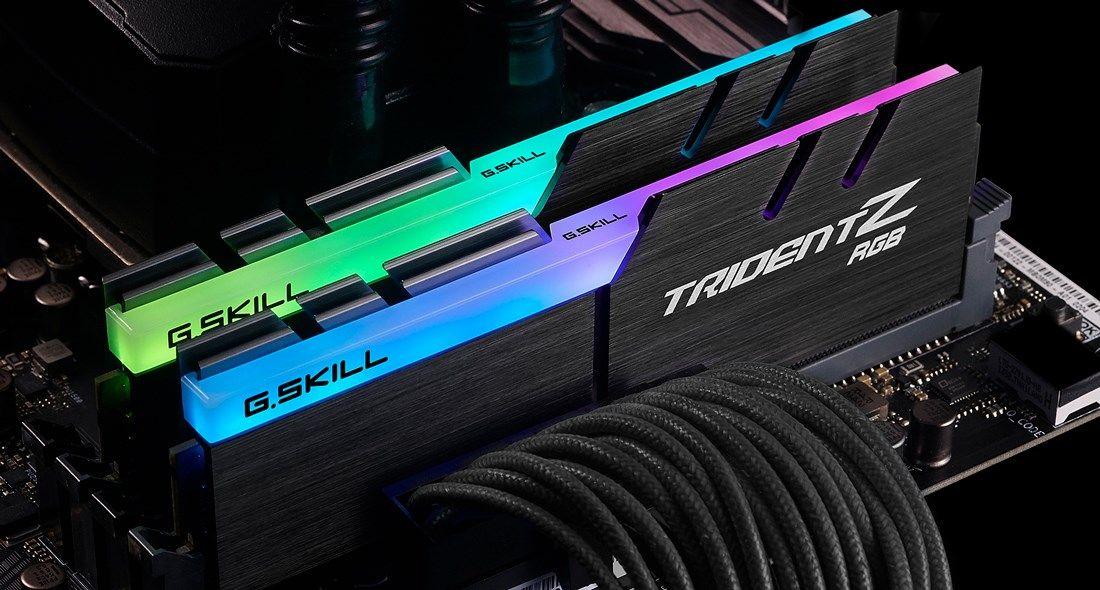 Zestaw pamięci G.SKILL TridentZ RGB F4-3600C16D-32GTZRC (DDR4 DIMM; 2 x 16 GB; 3600 MHz; CL16) — zdjęcie 5