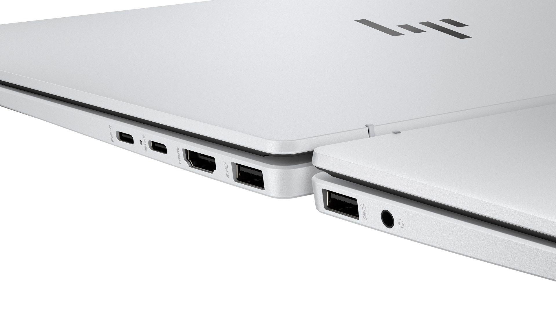 HP OmniBook 7 Aero 13-bg1218nw  Ryzen 5 AI 340 13"WQXGA IPS 400nits AG 16GB  LPDDR5x-7500 SSD512 Radeon 840M Cam 5Mpx IR 43Wh Win11 Aluminium Ice Silver 2Y — zdjęcie 4