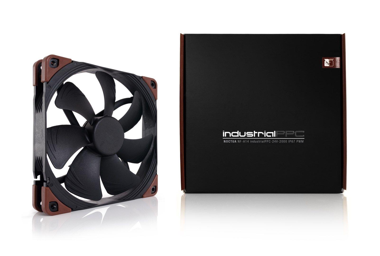 Wentylator NOCTUA 140mm NF-A14 IndustrialPPC-2000 IP67 PWM — zdjęcie 3