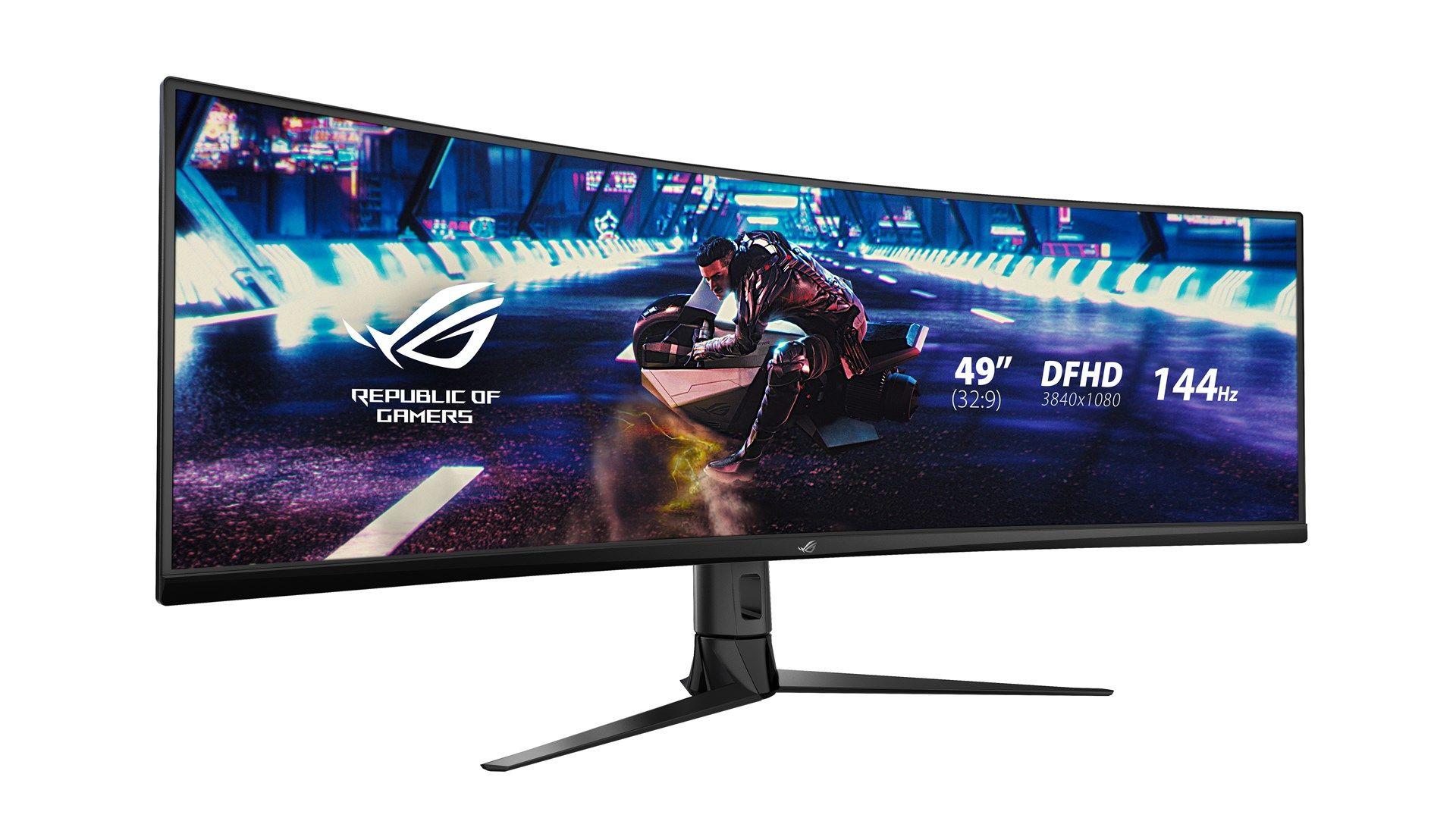 MONITOR ASUS 49" XG49VQ ROG STRIX — zdjęcie 2
