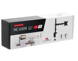 Uchwyt biurkowy do monitora Maclean MC-690 (biurkowy, Obrotowy, Uchylny; 13" - 27"; max. 8kg) — zdjęcie 5