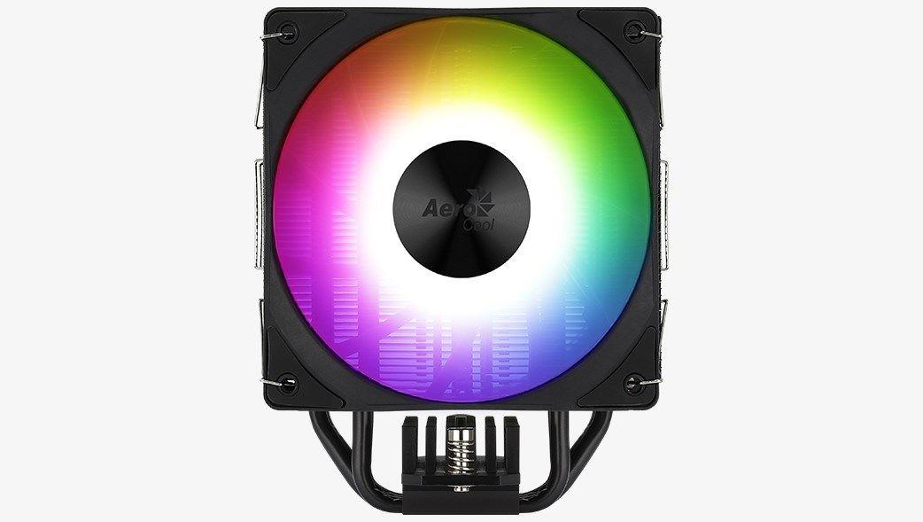 Chłodzenie CPU AEROCOOL PGS RIME 4 ARGB PWM 4P — zdjęcie 2
