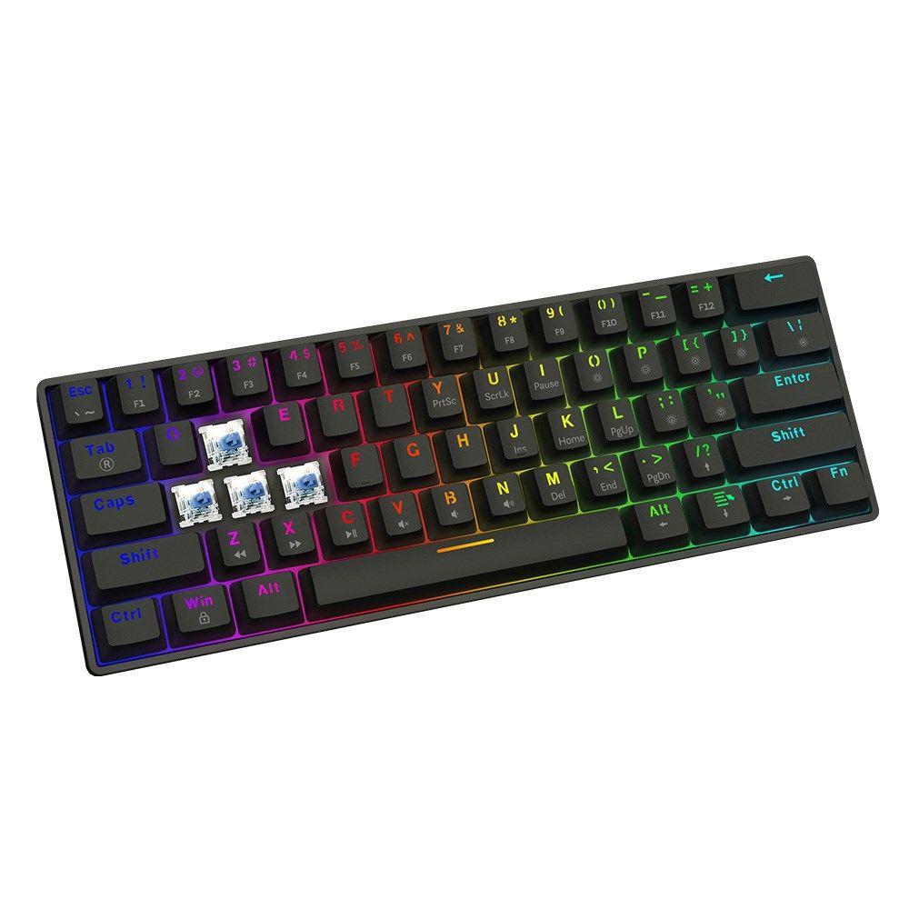 SAVIO KLAWIATURA MECHANICZNA BLACKOUT X2 OUTEMU BLUE HOT SWAP — zdjęcie 5