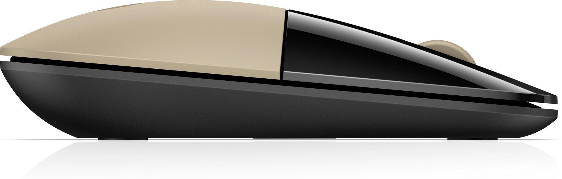 Mysz HP Z3700 Wireless Mouse Gold bezprzewodowa złota X7Q43AA — zdjęcie 4