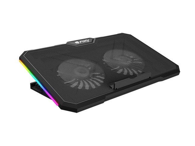 FURY PODSTAWKA CHŁODZĄCA GUNBAI G3 14.1-17.3" RGB 2XUSB — zdjęcie 7