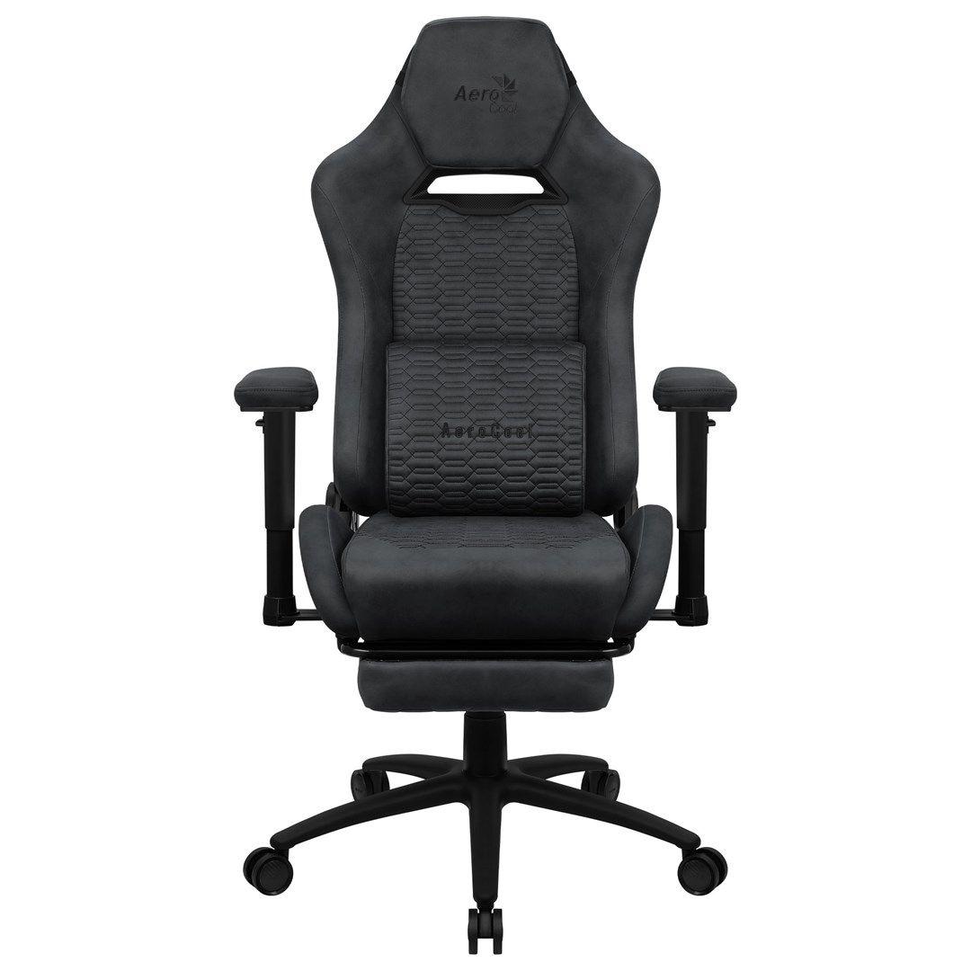 FOTEL AEROCOOL ROYAL AeroSuede SLATE GREY — zdjęcie 2