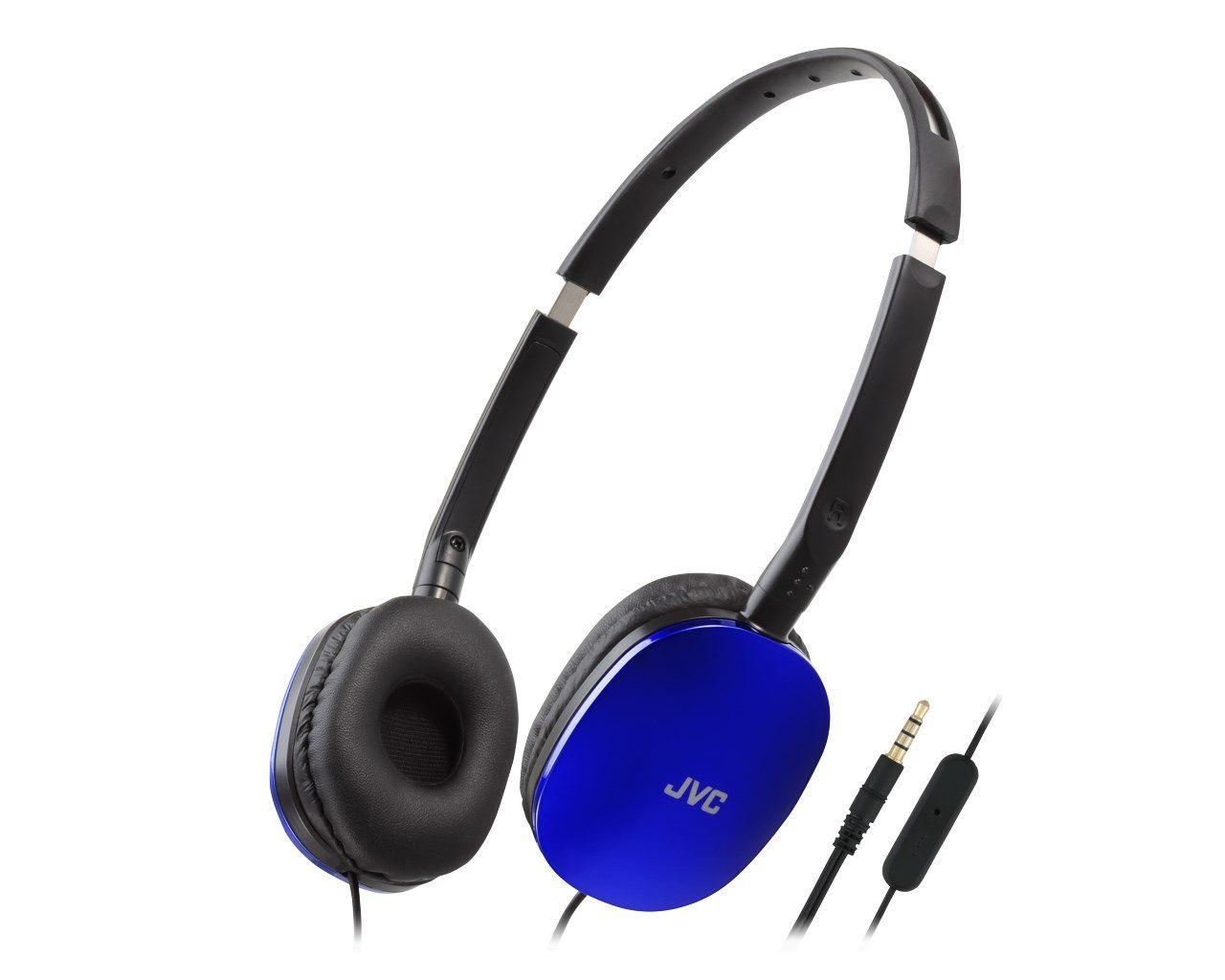 Słuchawki JVC HA-S160M-AU Niebieskie — zdjęcie 2
