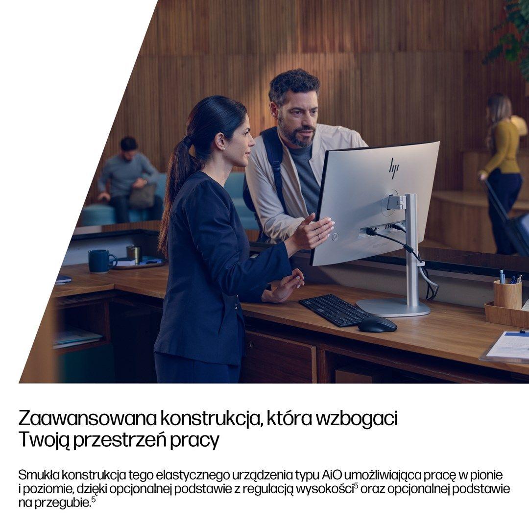 HP EliteStudio 8 AiO G1i Ultra 5 235 23.8"FHD Touch IPS 300nits LBL AG 16GB DDR5 5600 SSD512 Intel Graphics Cam 5MP W11Pro 3Y OnSite — zdjęcie 10