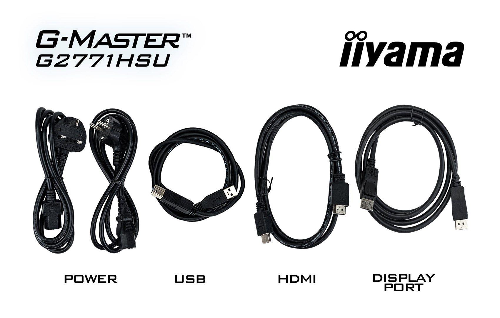 MONITOR IIYAMA LED Fast IPS 27" G2771HSU-B1Red Eagle 240Hz — zdjęcie 11