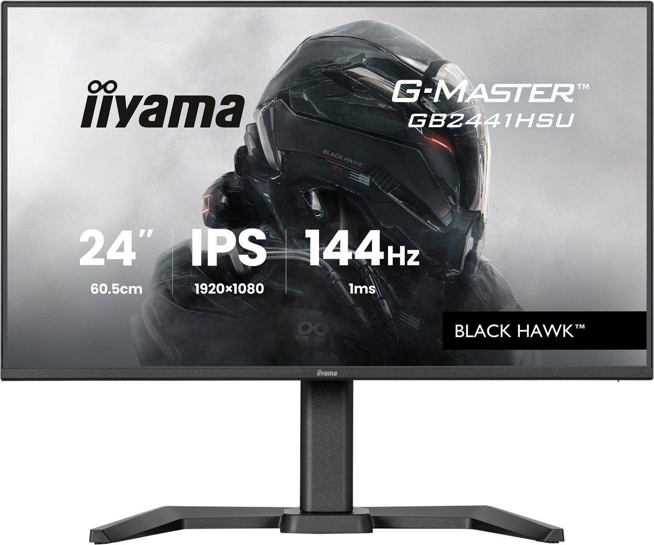 MONITOR IIYAMA LED IPS 23,8" GB2441HSU-B1 Black Hawk 144Hz — zdjęcie 1