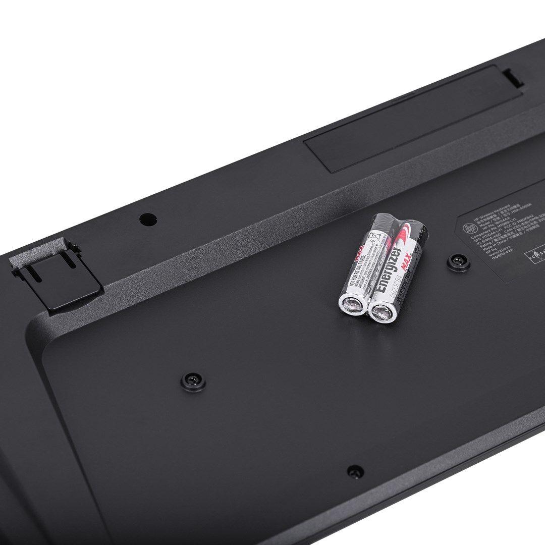 Zestaw klawiatura + mysz HP 230 Wireless Mouse and Keyboard Combo bezprzewodowe czarne 18H24AA — zdjęcie 4