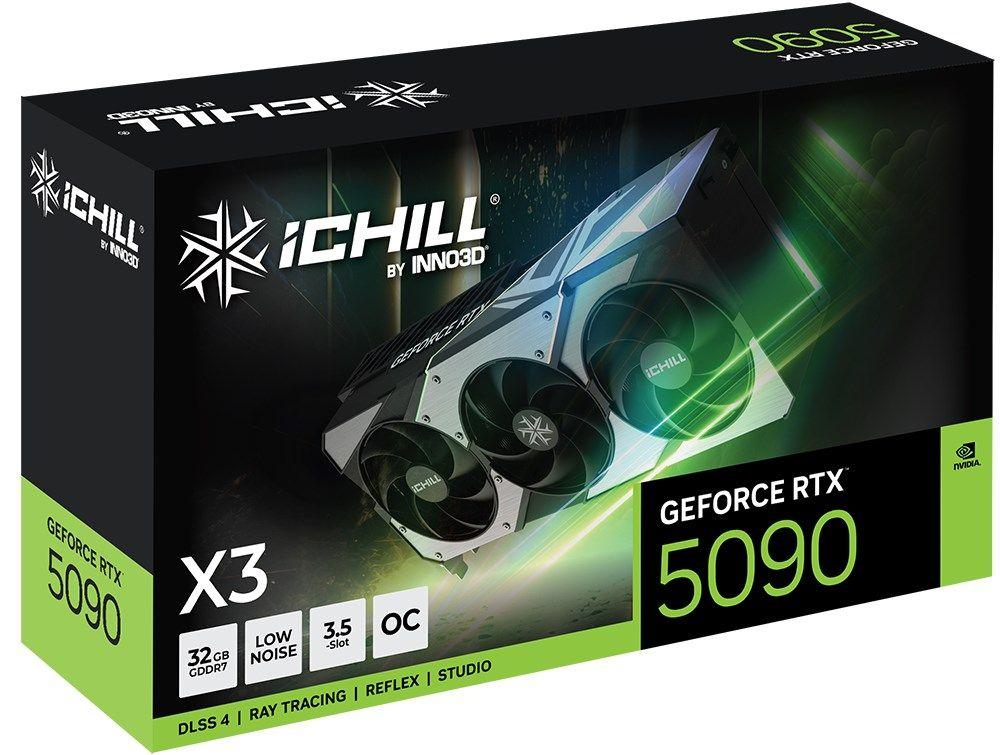 Karta graficzna INNO3D GeForce RTX 5090 ICHILL X3 — zdjęcie 2