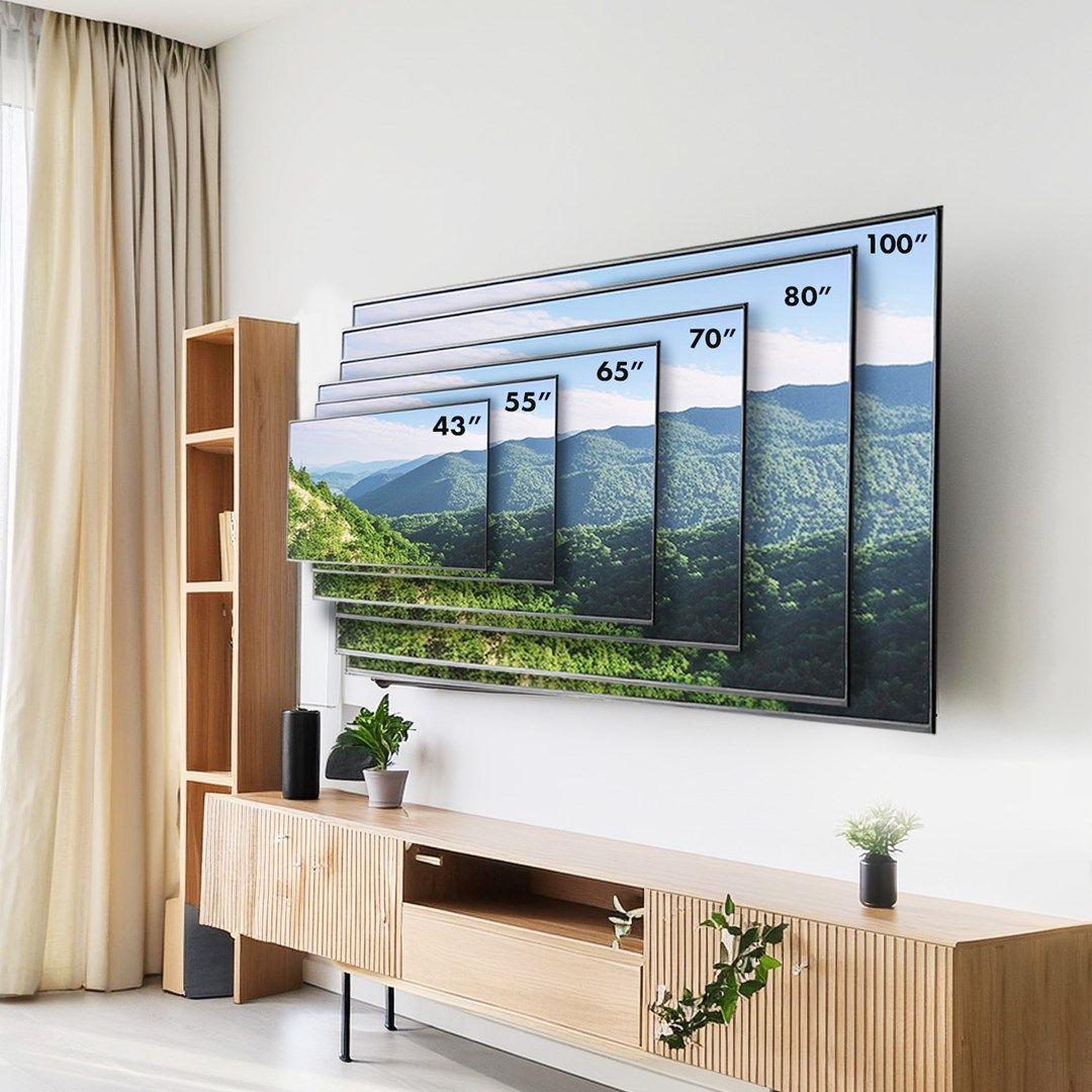 MACLEAN UCHWYT DO TV, MAX VESA 800X400, 43-100", 120KG, REG. ODCHYLENIA +15°~-15° MC-422 — zdjęcie 2