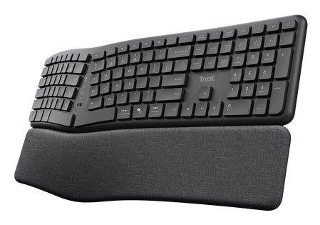 Klawiatura ergonomiczna TRUST Keyra multidevice wireless — zdjęcie 2