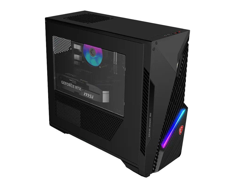 MSI MAG Infinite S3 14NVL5-3053XEU i5-14400F 32GB DDR5 SSD1TB GeForce RTX 5060 SHADOW 2X 8GB AX211 (WIFI 6E) Bluetooth 5.3 500W NoOS Black 2Y — zdjęcie 1