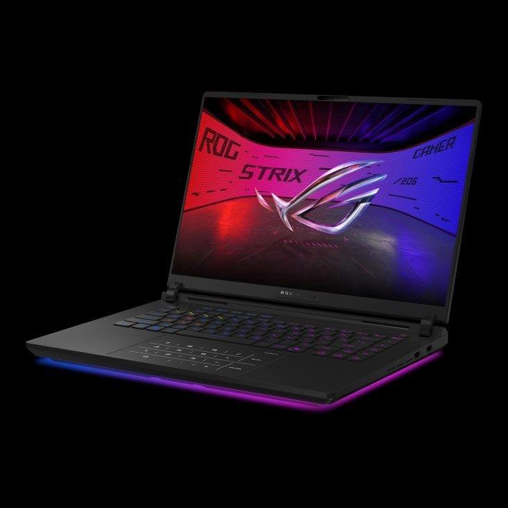 ASUS ROG Strix SCAR 16 G635LX-U9644W Ultra 9 275HX 16.0"2.5K Mini LED 240Hz 1200nits AG 64GB DDR5 5600 2xSSD2TB GeForce RTX 5090 24GB WLAN+BT LAN Cam1080p 90WHrs Win11 Off Black — zdjęcie 1