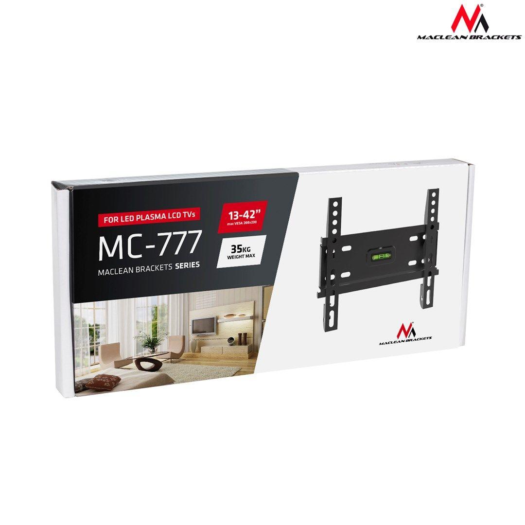 Uchwyt ścienny do telewizora Maclean MC-777 (ścienne; 13" - 42"; max. 35kg) — zdjęcie 4