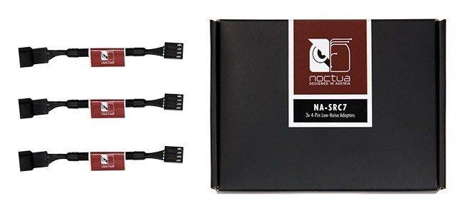Mocowanie wentylatora NOCTUA NA-SRC7 3 szt. Low-Noise Adaptors 4-Pin — zdjęcie 3