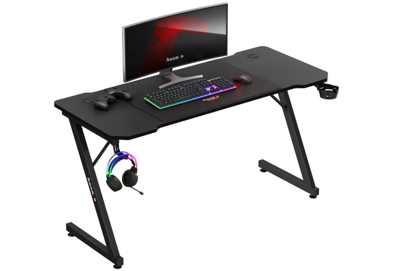 Biurko gamingowe Huzaro Hero 3.3 Black — zdjęcie 7
