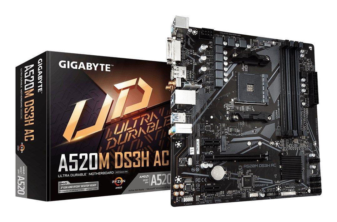 Płyta główna Gigabyte A520M DS3H AC — zdjęcie 1