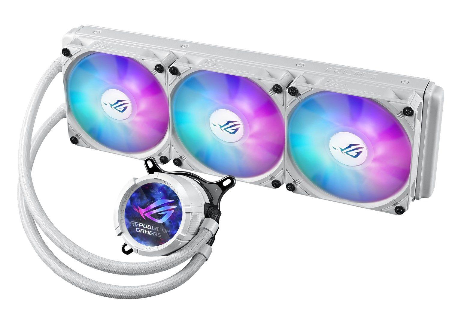 Chłodzenie ASUS ROG STRIX LC III 360 ARGB LCD WHT — zdjęcie 2