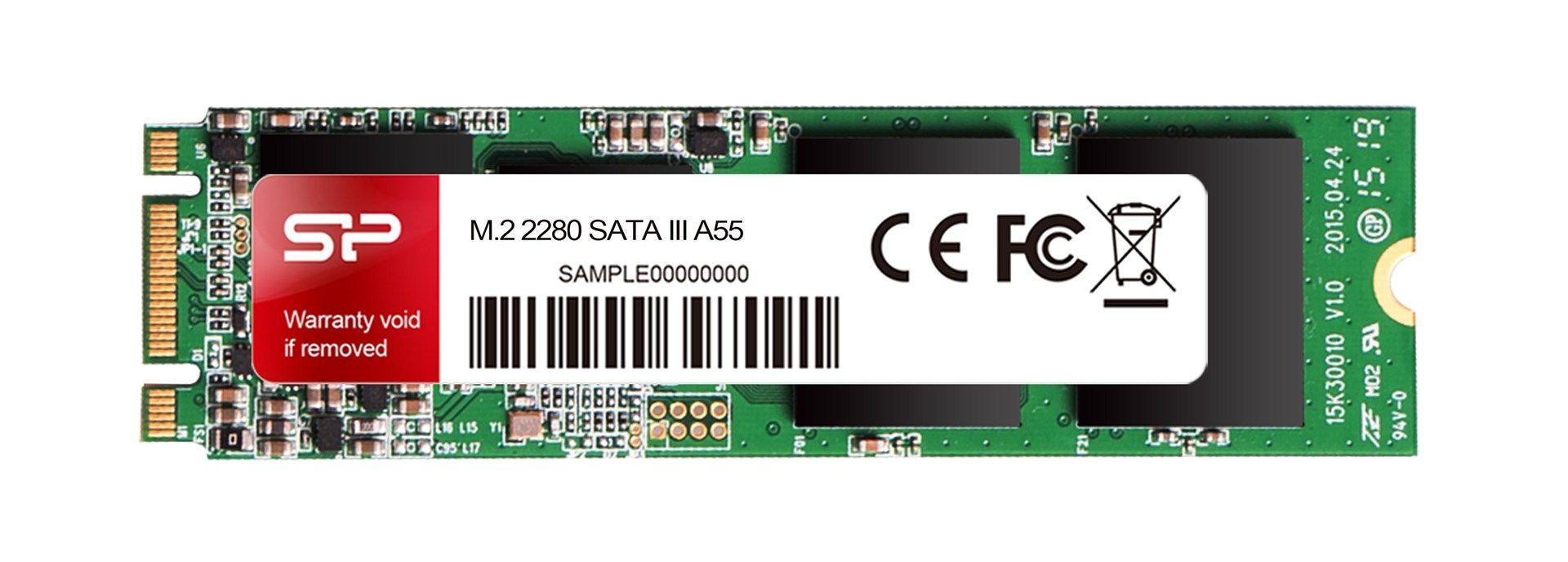 Dysk SSD Silicon Power Ace A55 256GB M.2 SATA III 550/450 MB/s (SP256GBSS3A55M28) — zdjęcie 1