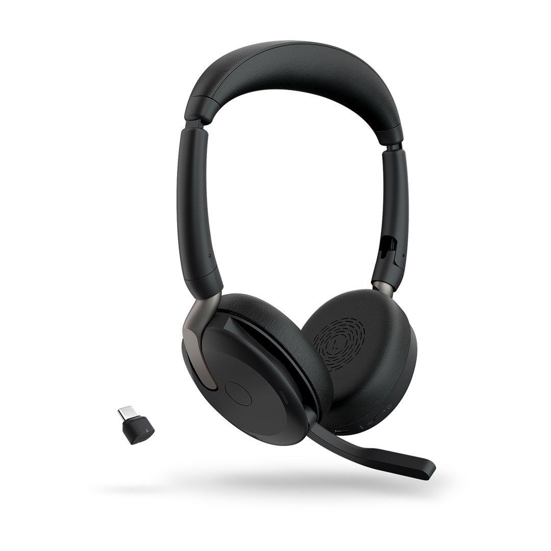 Słuchawki nauszne Jabra Evolve2 65 Flex Link380c UC Stereo — zdjęcie 3