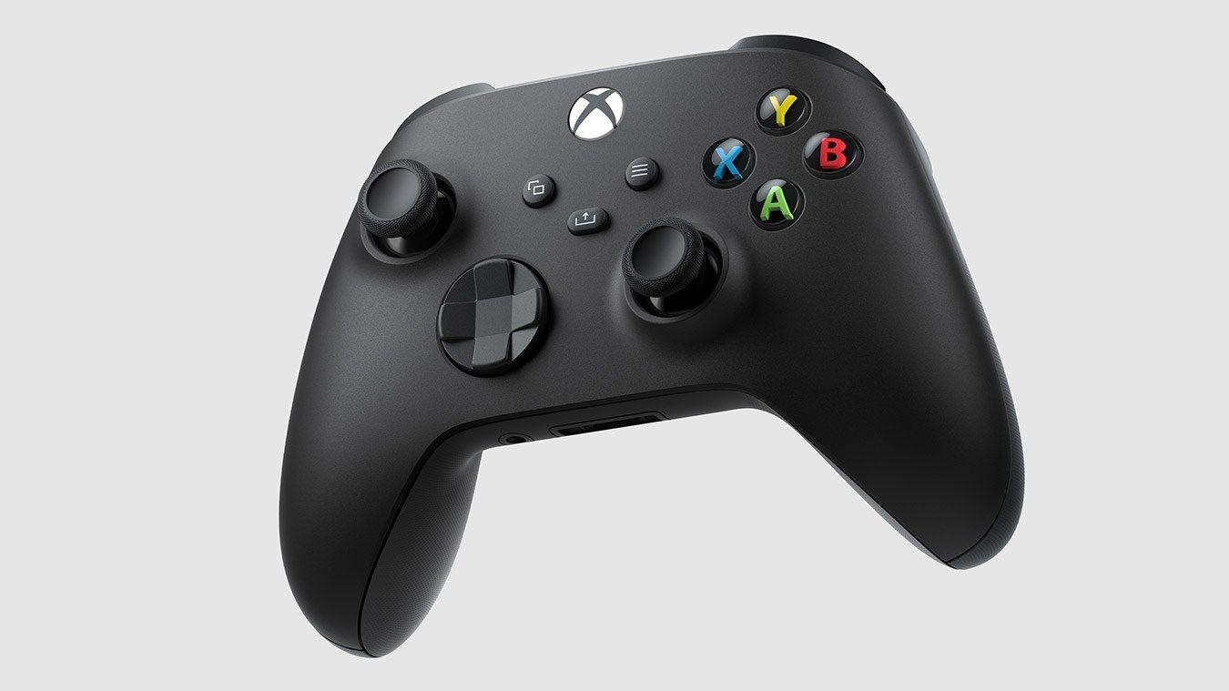 Microsoft Xbox kontroler bezprzewodowy Carbon Black — zdjęcie 5