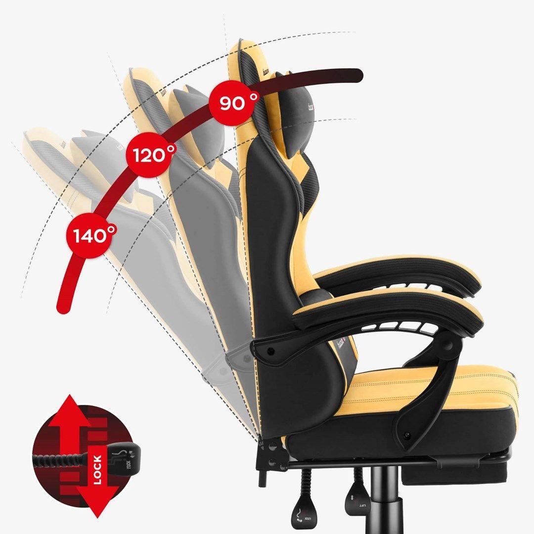 Fotel gamingowy Force 3.7 Yellow — zdjęcie 8