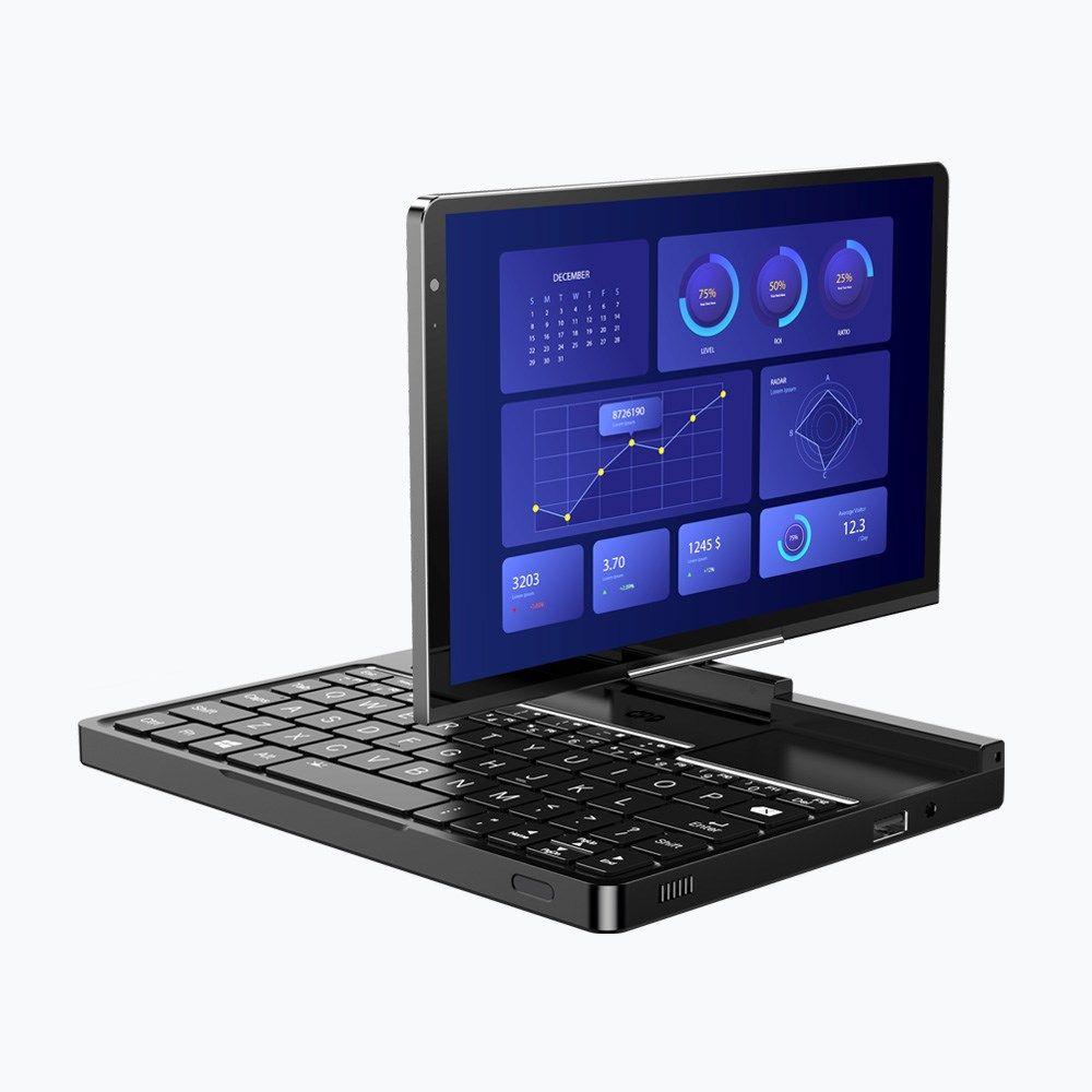 Laptop GPD-Pocket-4 Ryzen 7 8840U/8" WQXGA (2560x1600) Touchscreen 144Hz IPS/x360/LAN/16GB/SSD 1TB/BT/BLKB/FPR/x360/Radeon 780M 3GB/Win 11 Graphite — zdjęcie 3