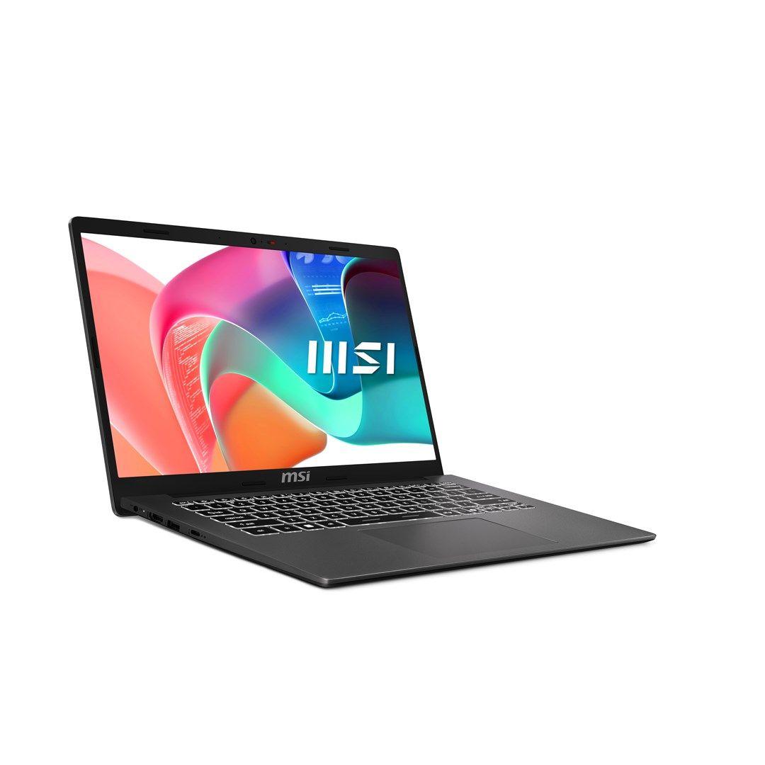 MSI Modern 14 F13MG-265PL i5-1334U 14.0" FHD 60Hz IPS-Level 16GB DDR4 3200 SSD512 Iris Xe Graphics W11Pro 3Y — zdjęcie 1
