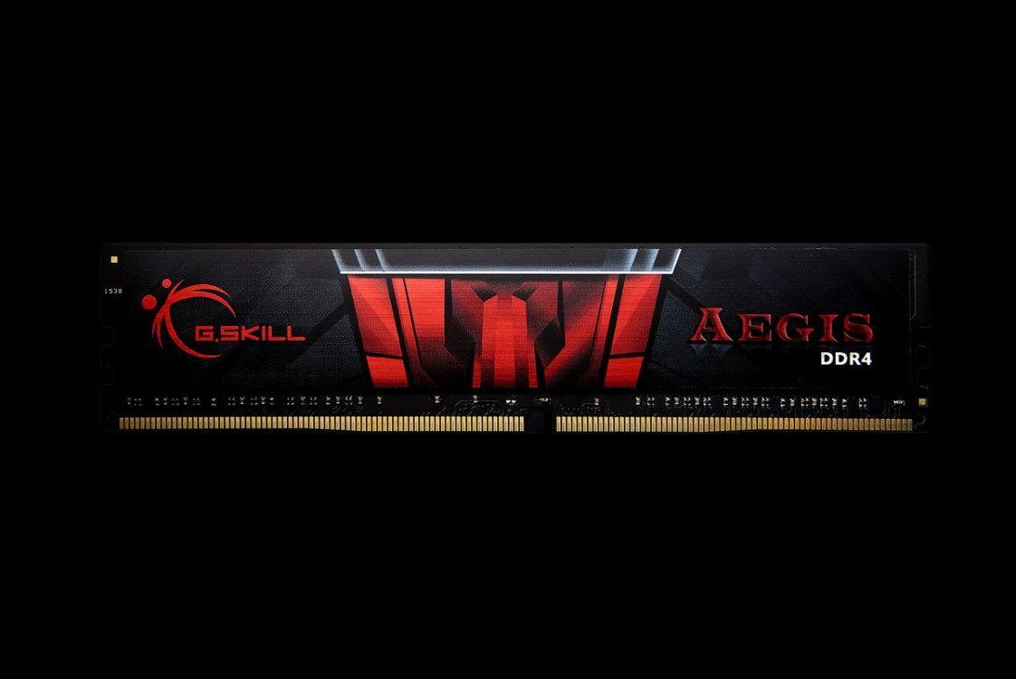 Zestaw pamięci G.SKILL Aegis F4-2666C19D-16GIS (DDR4 DIMM; 2 x 8 GB; 2666 MHz; CL19) (OUTLET) — zdjęcie 2
