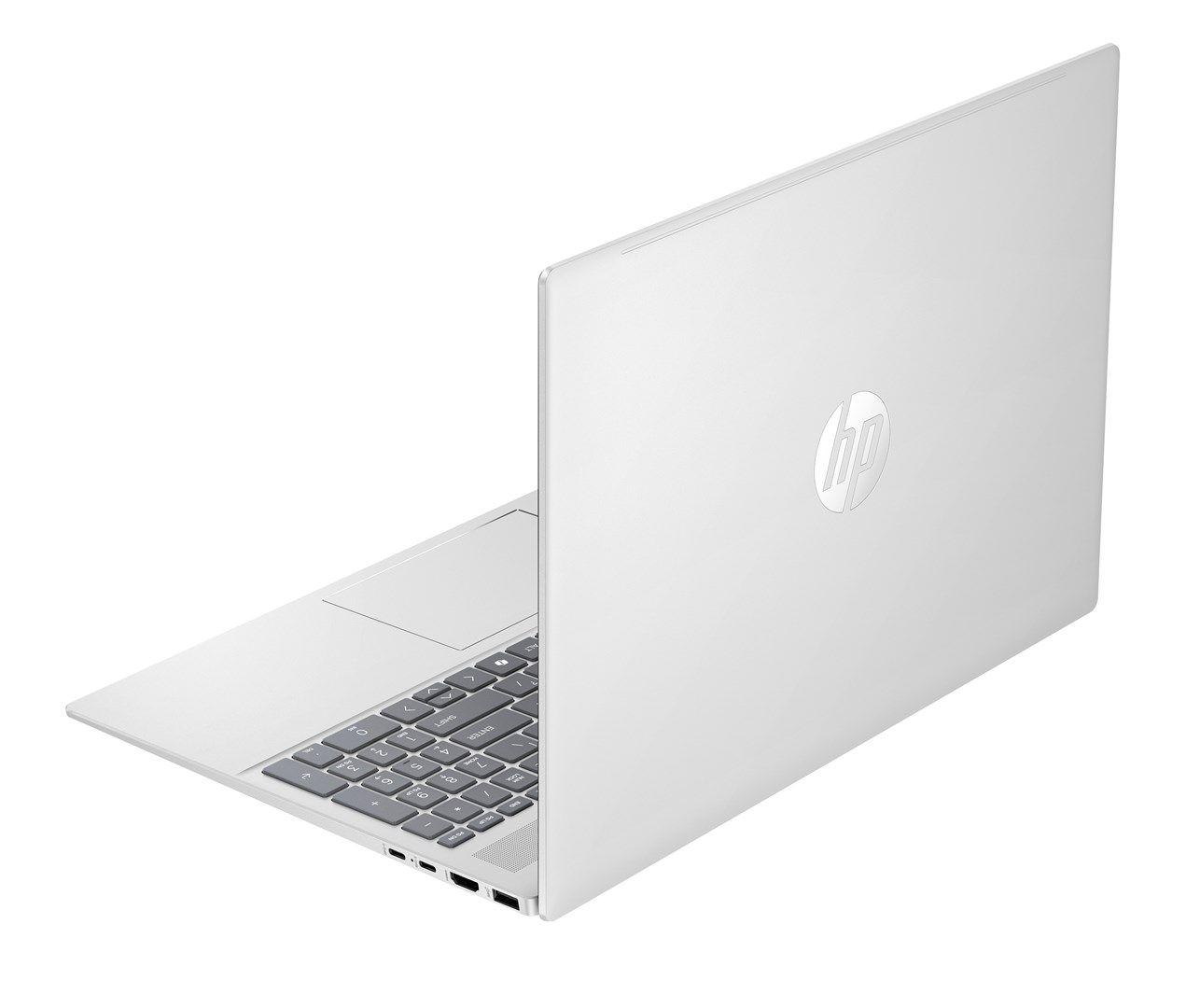 HP Pavilion 16-ag0007nw Ryzen 5 8540U 16"2K 300nits AG 16GB LPDDR5-6400 SSD512 Radeon 740M Cam 1080p 59Wh Win11 Natural Silver 2Y — zdjęcie 3