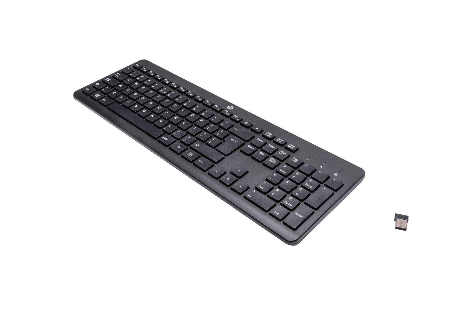 Klawiatura HP 230 Wireless Keyboard bezprzewodowa czarna 3L1E7AA — zdjęcie 2