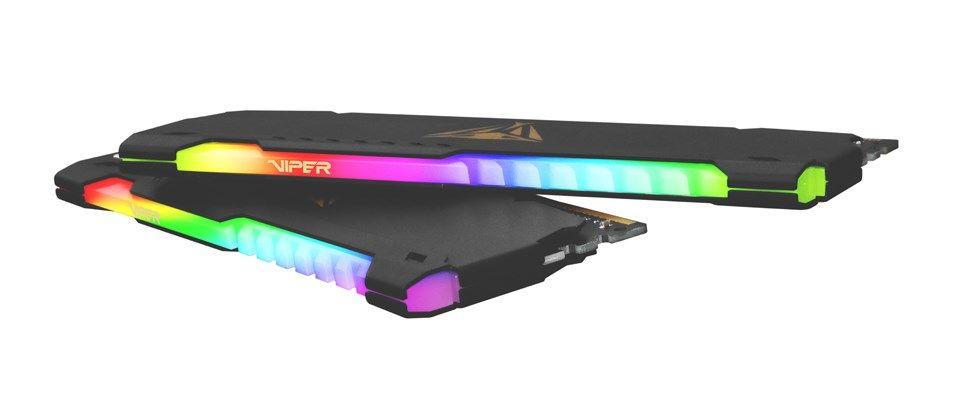 PATRIOT Viper Steel DDR4 2x8GB 3600MHz RGB — zdjęcie 1