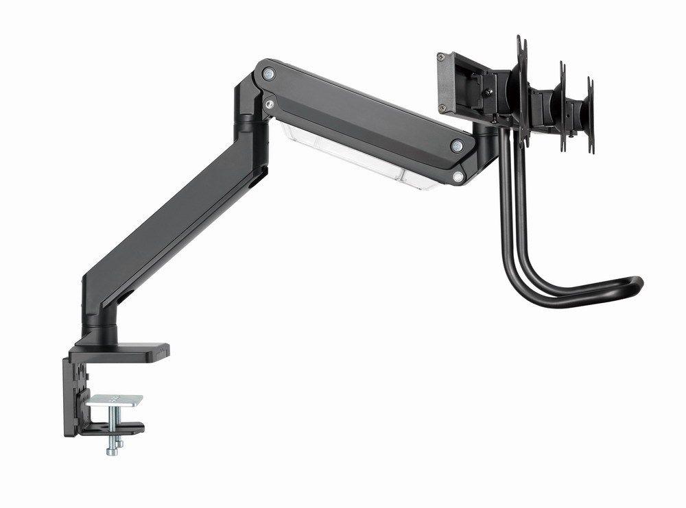 GEMBIRD BIURKOWE REGULOWANE RAMIĘ/UCHWYT NA 3 MONITORY 17-27, VESA 100X100MM, DO 6 KG — zdjęcie 18