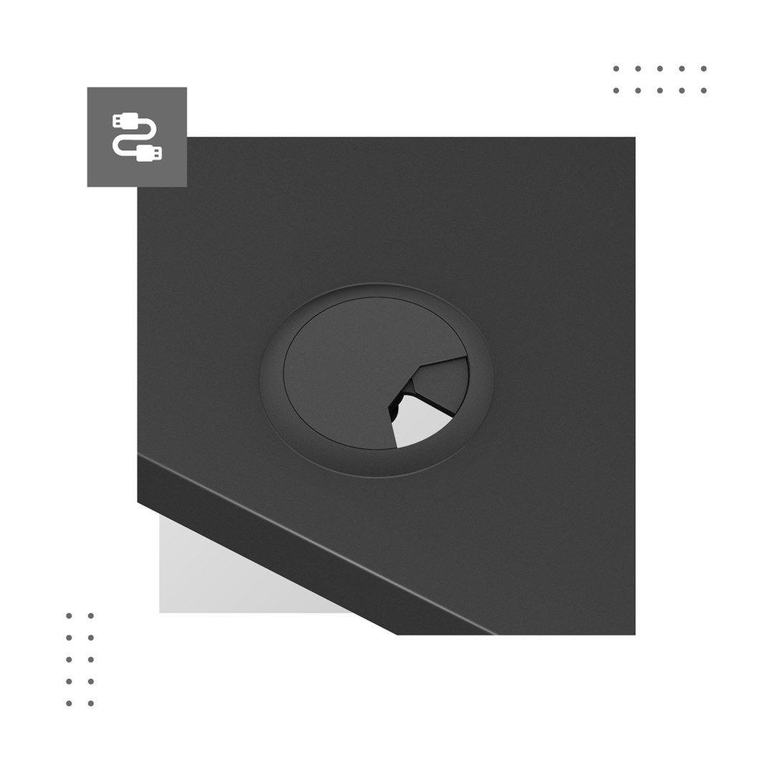 Biurko elektryczne MA-Leader 7.6 Black — zdjęcie 8