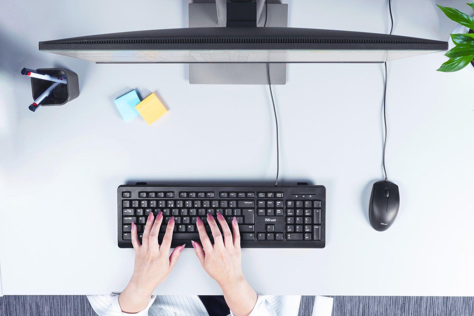 Klawiatura TRUST TK-150 KEYBOARD US (23980) — zdjęcie 7