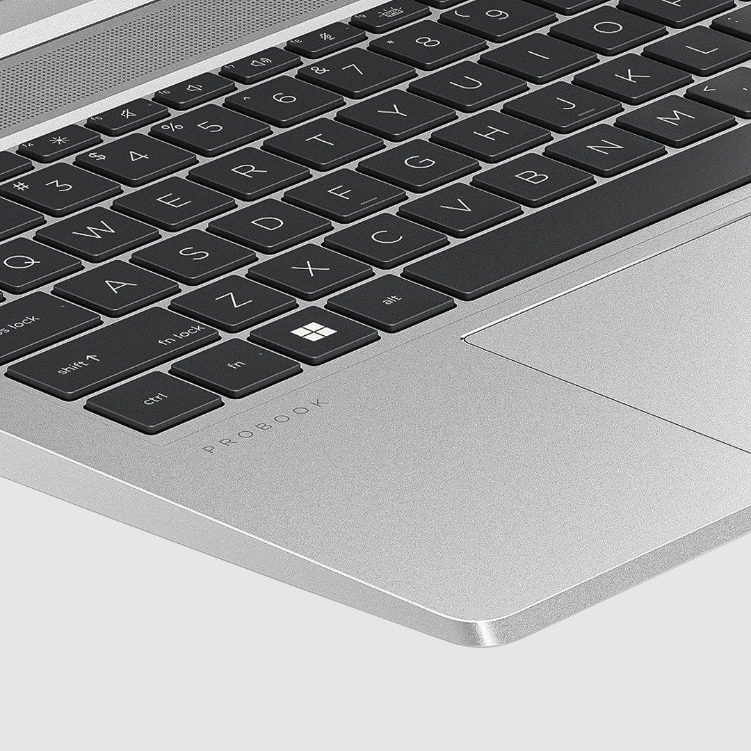 HP ProBook 450 G10 i5-1334U 15,6"FHD AG 400nit 100%sRGB IPS 16GB SSD512 IrisXe ALU BLKB 51Wh Win11 2Y OnSite Pike Silver TCO — zdjęcie 5