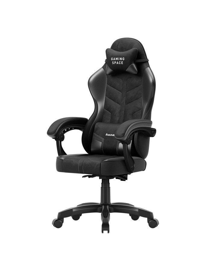 Fotel gamingowy Huzaro Force 2.7 Black Carbon — zdjęcie 2