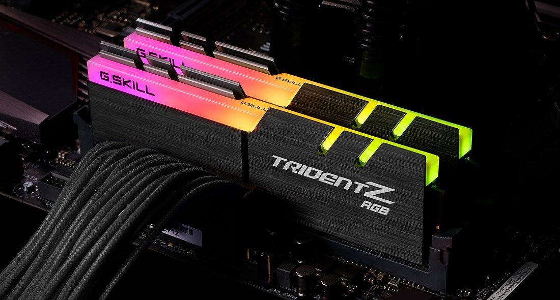 Zestaw pamięci G.SKILL TridentZ RGB F4-3600C16D-16GTZRC (DDR4 DIMM; 2 x 8 GB; 3600 MHz; CL16) — zdjęcie 4