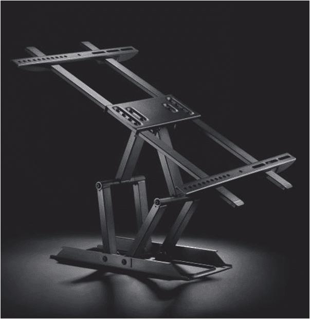 GEMBIRD UCHWYT ŚCIENNY REGULOWANY LCD 37-80 VESA MAX 600 X 400MM, DO 60KG — zdjęcie 2