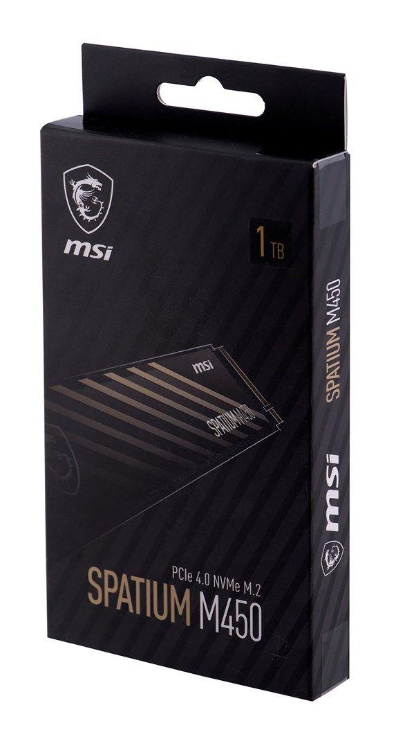 Dysk SSD MSI SPATIUM M450 PCIe 4.0 NVMe M.2 1TB V1 — zdjęcie 3