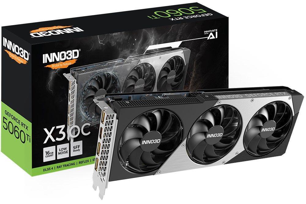 Karta graficzna INNO3 RTX 5060 Ti X3 OC 16GB — zdjęcie 3