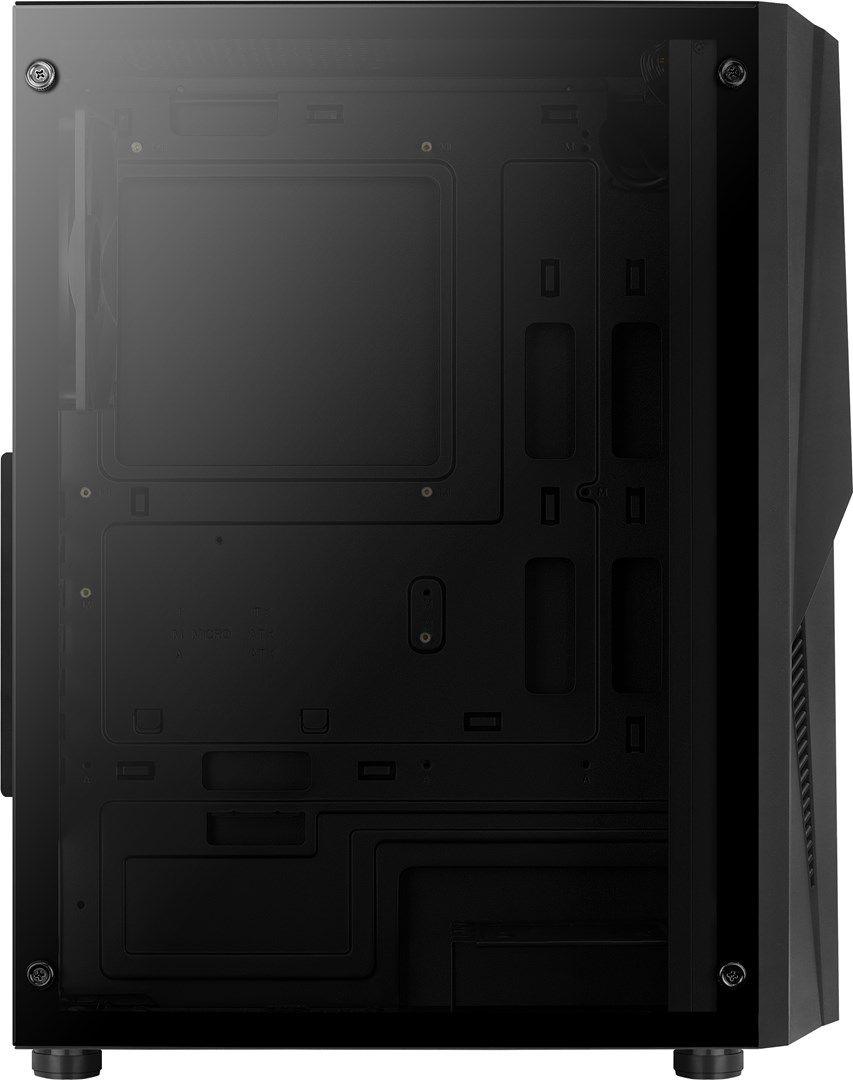 Obudowa AEROCOOL PGS MECHA-G-BK-v1 RGB czarna — zdjęcie 11