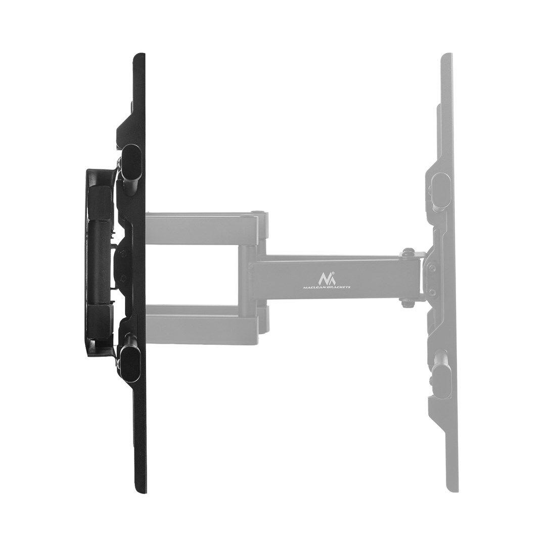 MACLEAN UCHWYT DO TV, MAX VESA 600X400, 32-85", 60KG, REG.KĄTA W PIONIE I POZIOMIE, PROFIL 65-390MM, CZARNY MC-789 — zdjęcie 11